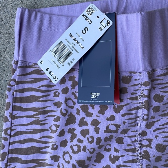 Reebok Mod Safari Tights Workout Gear Leggings - Picture 4 of 7